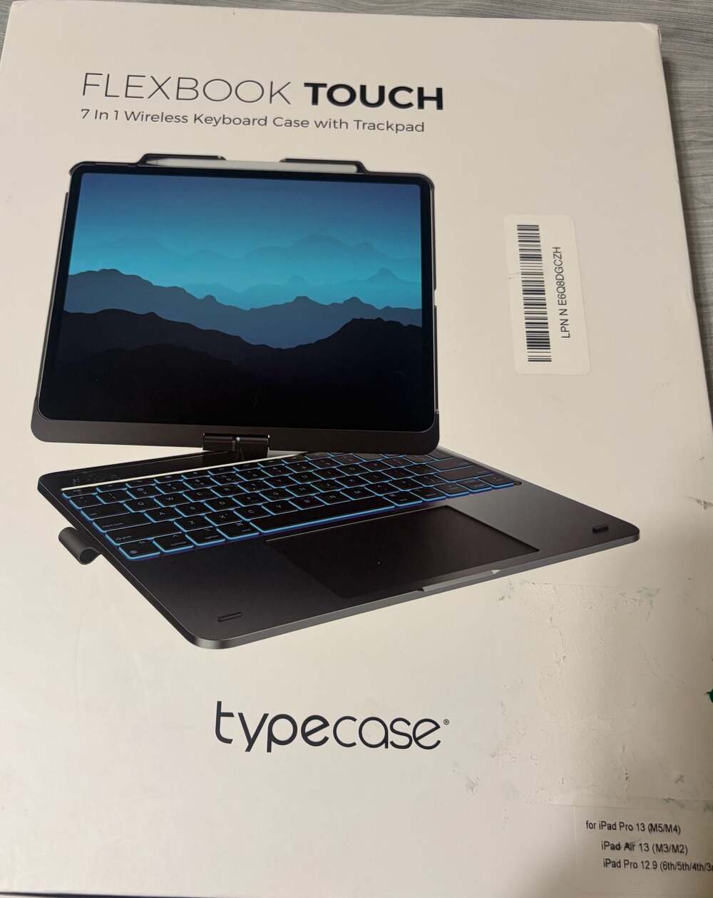 Typecase Flexbook Touch 7-in-1 Wireless Keyboard Case